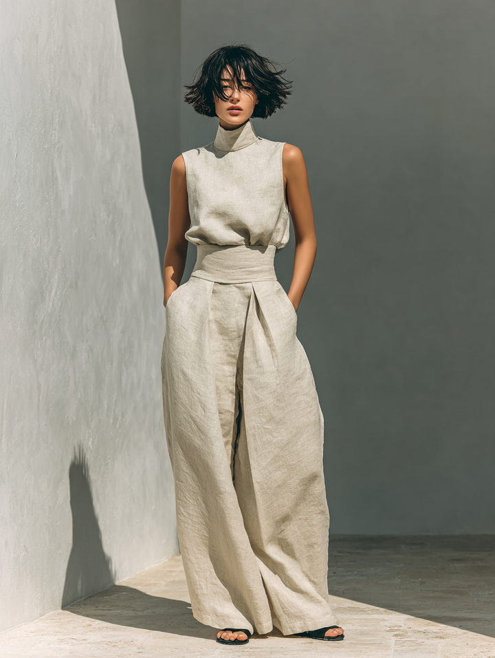 Valeria Ruffle Sleeve Elegance Dress