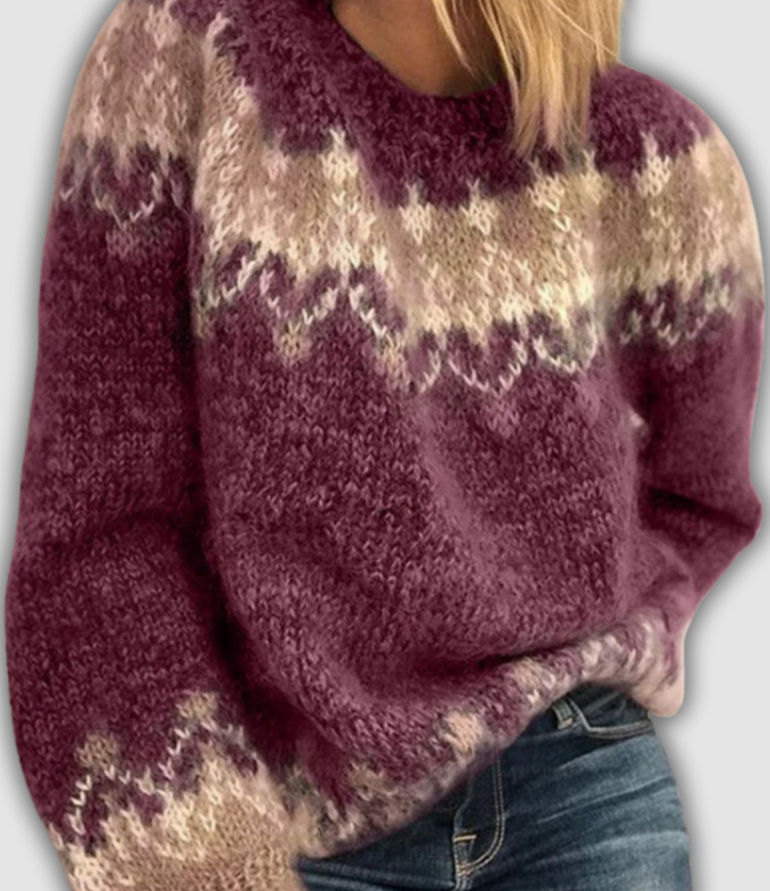 THE ELORIA  | RETRO SWEATER