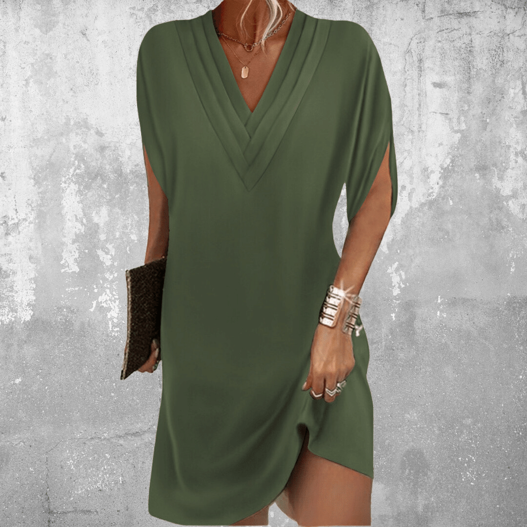 Claire - Elegant Tummy Covering Dress