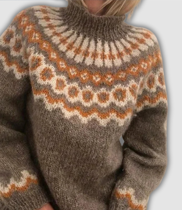 THE MARGELLA | RETRO TURTLENECK SWEATER