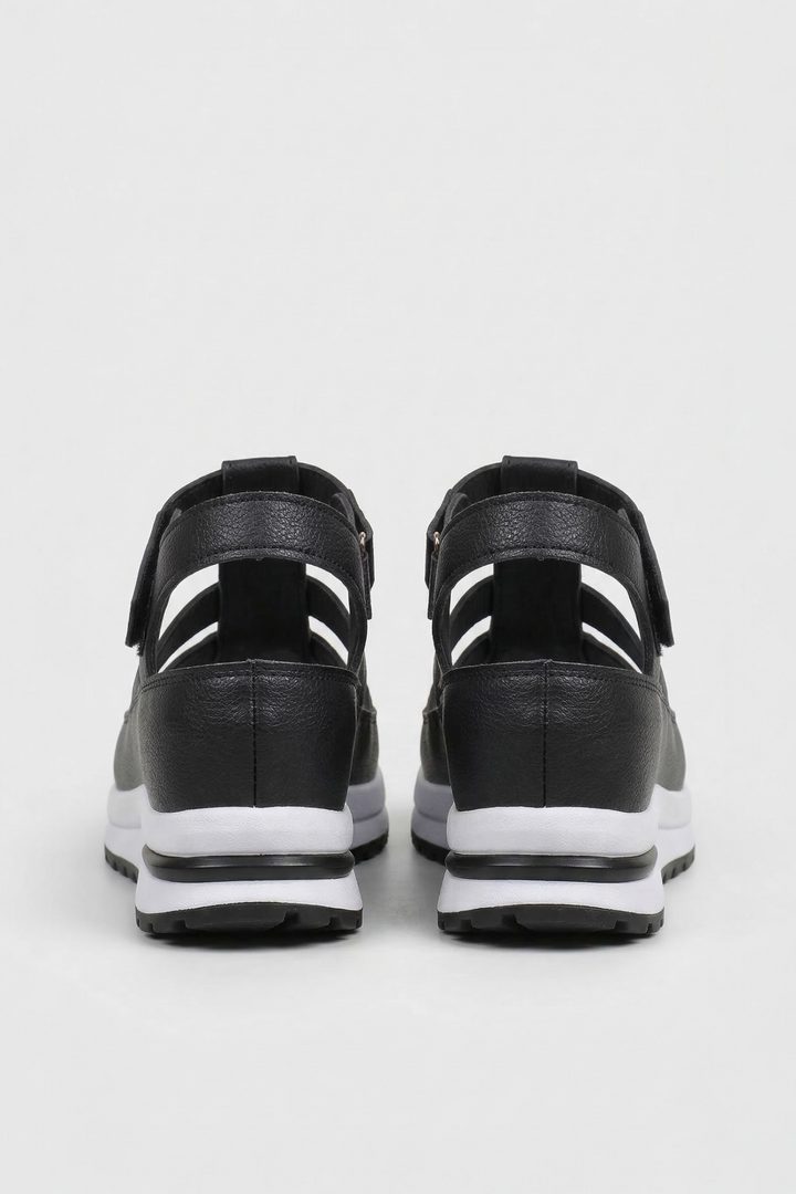 Elara Velcro Wedge Sandals