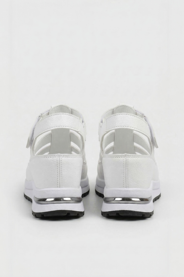 Elara Velcro Wedge Sandals