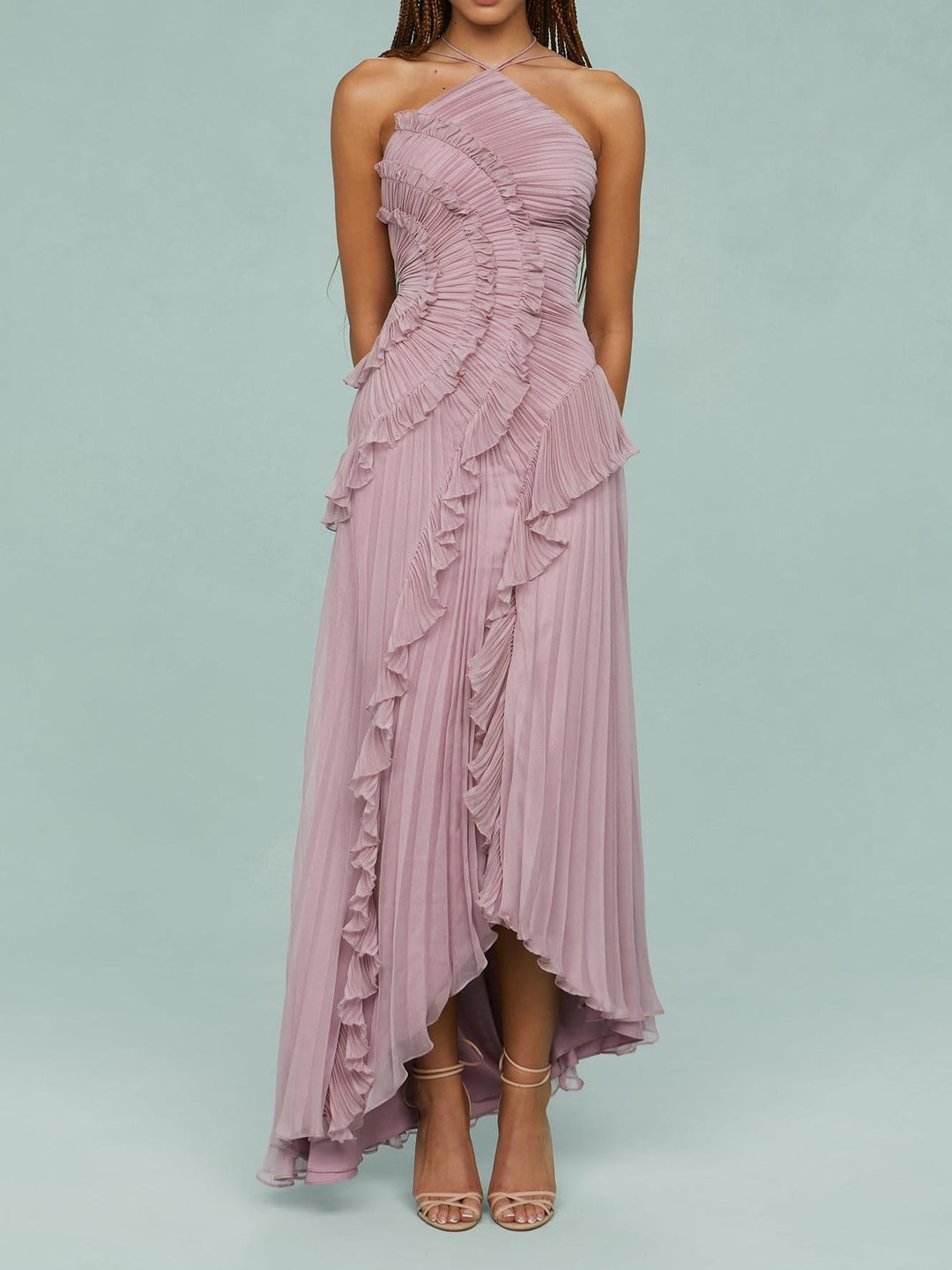 Maréa – Ocean Whirlpool Maxi Dress