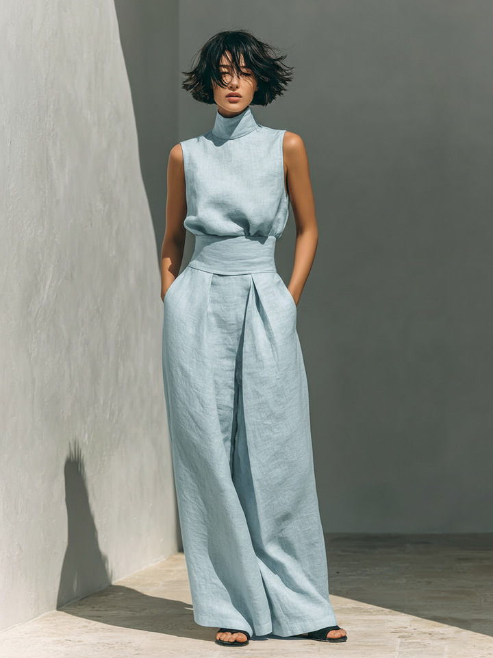 Valeria Ruffle Sleeve Elegance Dress