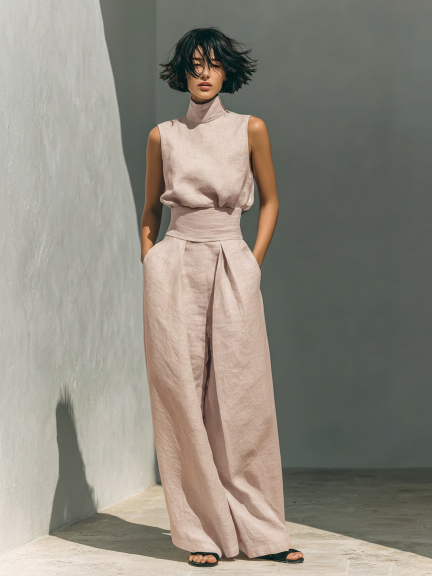 Valeria Ruffle Sleeve Elegance Dress