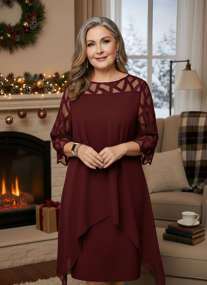 Adelina Lace Elegance Dress