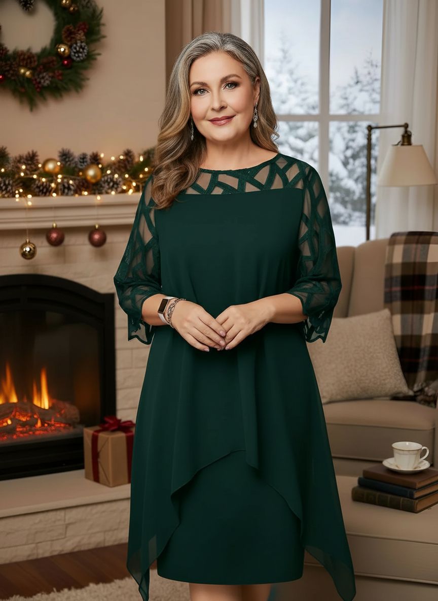 Isolde Lace Elegance Dress