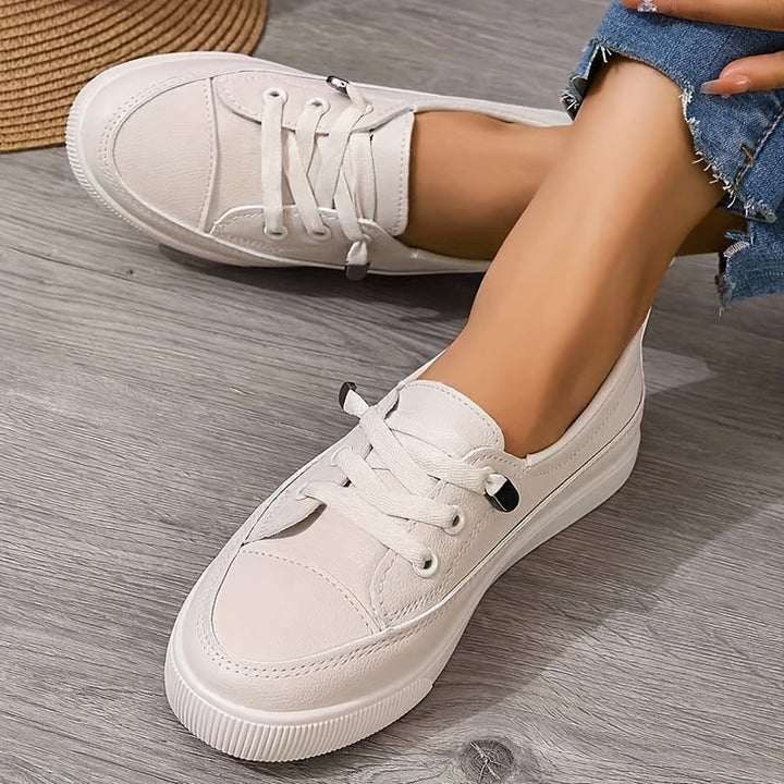 Alina Orthopedic Lace-Up Flats
