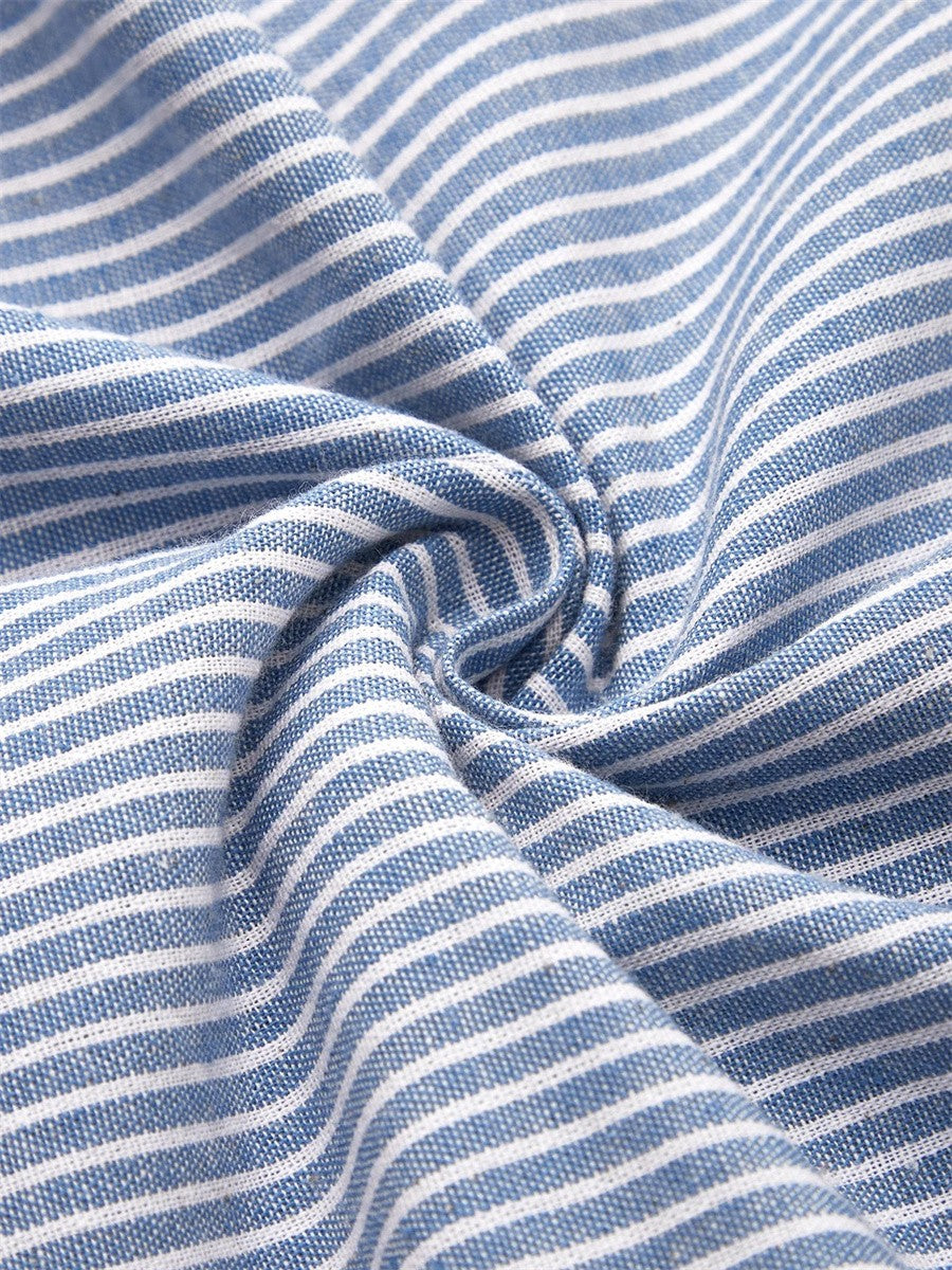 Alessira Striped Midi Dress