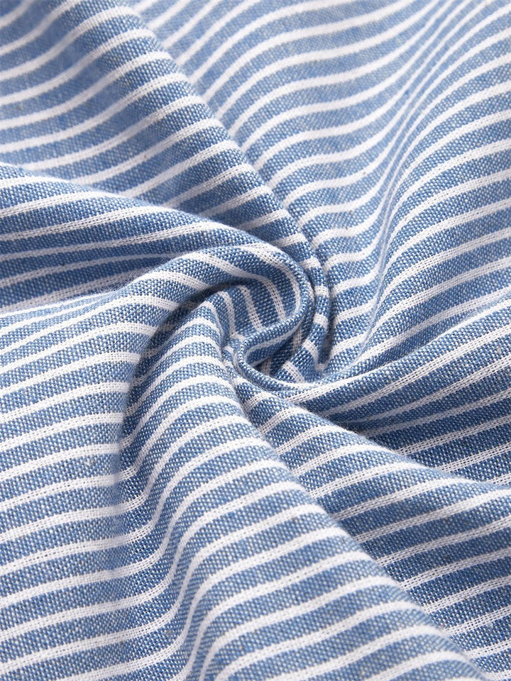 Alessira Striped Midi Dress